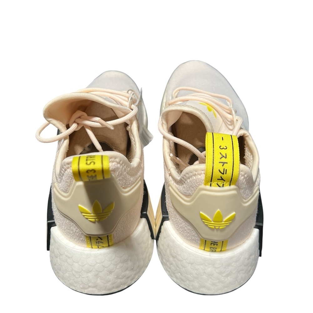 Adidas Beige and Yellow Athletic Shoes - Picture 3 of 3
